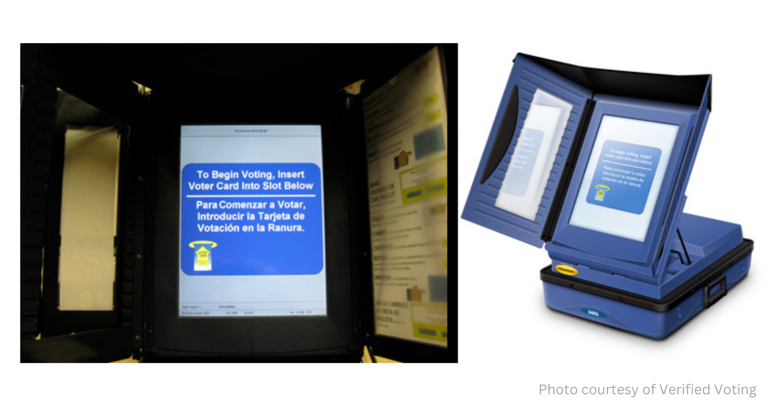 AVC Edge voting system