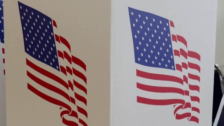 May contain two American flags printed on partitions.