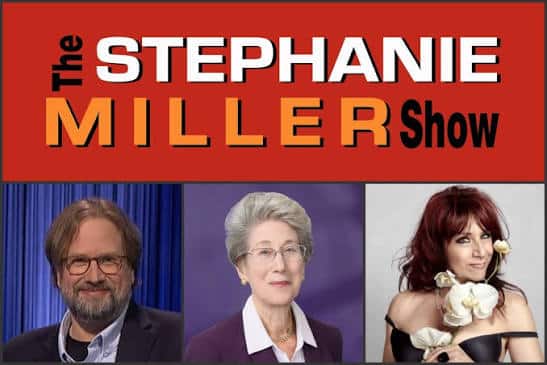 May contain three people, with the text "The STEPHANIE MILLER Show".