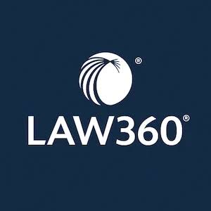 May contain logo for LAW360